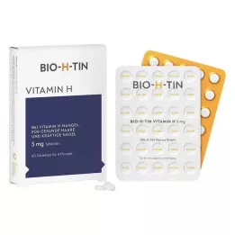 BIO-H-TIN H-vitamiini 5 mg 4 kuukauden tablettia, 60 kpl