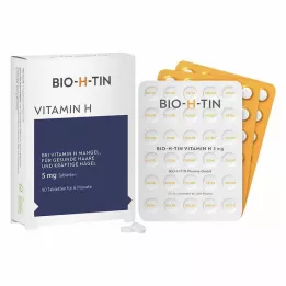 BIO-H-TIN H-vitamiini 5 mg 6 kuukauden tablettia, 90 kpl
