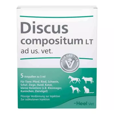 DISCUS compositum LT ad us.vet.ampullit, 5 kpl