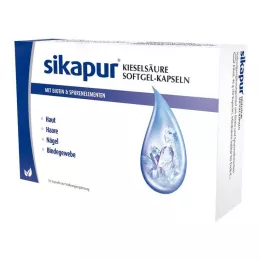 SIKAPUR Piihappopehmytkapseli, jossa on biotiinia, 30 kpl