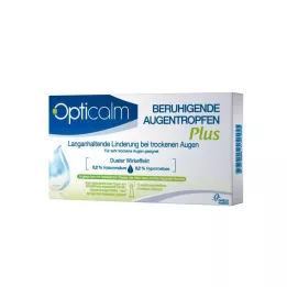 OPTICALM Rauhoittavat silmätipat Plus kerta-annoksena, 10X0.5 ml, 10X0.5 ml