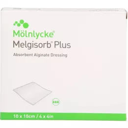 MELGISORB Plus Alginatesidos 10x10 cm steriili, 10 kpl