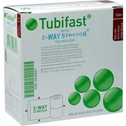 TUBIFAST 2-Way Stretch 3,5 cmx10 m punainen, 1 kpl