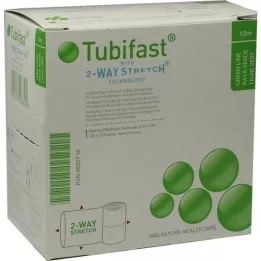 TUBIFAST 2-Way Stretch 5 cmx10 m vihreä, 1 kpl