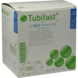 TUBIFAST 2-Way Stretch 7,5 cmx10 m sininen, 1 kpl