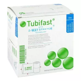 TUBIFAST 2-Way Stretch 7,5 cmx10 m sininen, 1 kpl