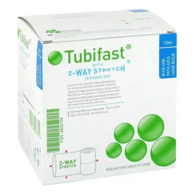 TUBIFAST 2-Way Stretch 7,5 cmx10 m sininen, 1 kpl