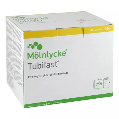TUBIFAST 2-Way Stretch 10,75 cmx10 m keltainen, 1 kpl
