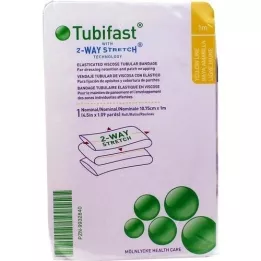 TUBIFAST 2-Way Stretch 10,75 cmx1 m keltainen, 1 kpl