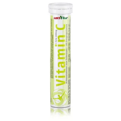 VITAMIN C 1000 mg AmosVital poreilevat tabletit, 20 kpl VITAMIN C 1000 mg AmosVital poreilevat tabletit, 20 kpl