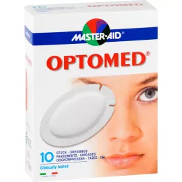 OPTOMED Silmäkompressit steriilit itseliimautuvat, 10 kpl