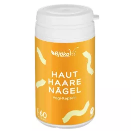 HAUT-HAARE-NÄGEL Vegikapselit, 60 kpl