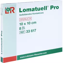 LOMATUELL Pro 10x10 cm steriili, 8 kpl