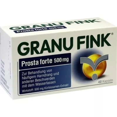 GRANU FINK Prosta forte 500 mg kovat kapselit, 40 kpl