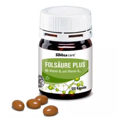 SOVITA CARE Foolihappo Plus, 120 kapselia