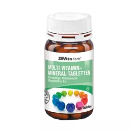 SOVITA CARE Monivitamiini+mineraalitabletit, 100 kpl