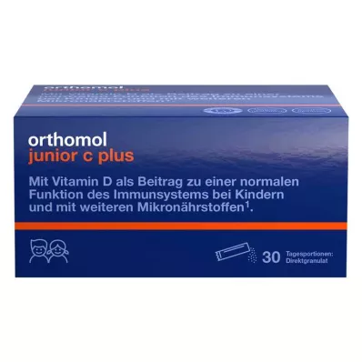 Orthomol Junior C plus rakeet, 30 kpl