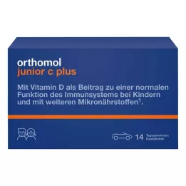 ORTHOMOL Junior C plus purutabletit, 14 kpl