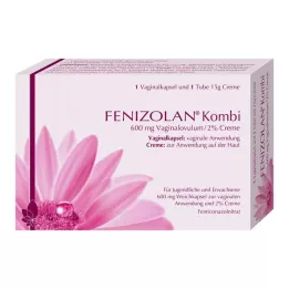FENIZOLAN Combi 600 mg emättimen ovulum+2% voide, 1 p