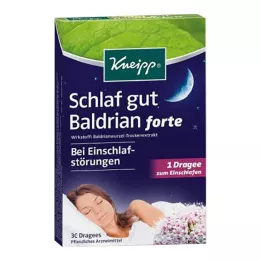 KNEIPP Sleep well valerian forte -tabletit, 30 kpl