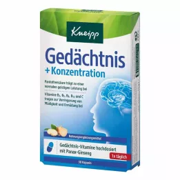 KNEIPP Muisti+Keskittymiskapselit, 30 kapselia
