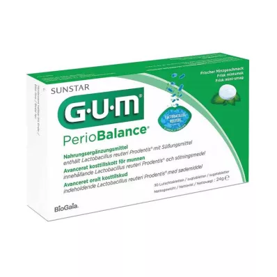 GUM PerioBalance imeskelytabletit, 30 kpl