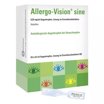 ALLERGO-VISION sine 0,25 mg/ml AT kerta-annoksena, 20X0,4 ml