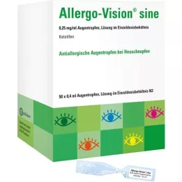 ALLERGO-VISION sine 0,25 mg/ml AT kerta-annoksena, 50X0,4 ml