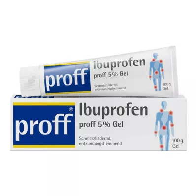 IBUPROFEN proff 5% geeli, 100 g