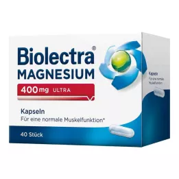 BIOLECTRA Magnesium 400 mg ultra-kapselit, 40 kpl