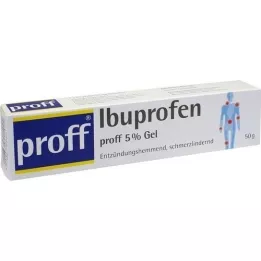 IBUPROFEN proff 5% geeli, 50 g