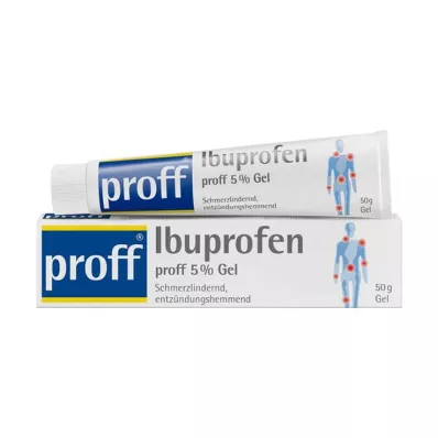 IBUPROFEN proff 5% geeli, 50 g