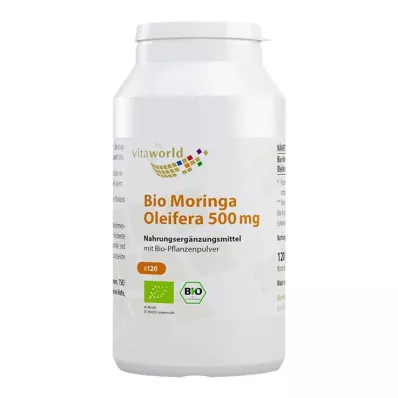 MORINGA OLEIFERA 500 mg kapselit, 120 kpl