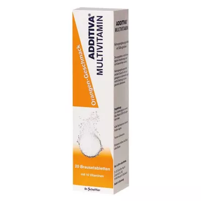 Additiva Multivitamin Orange R poretabletit, 20 kpl