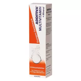 ADDITIVA Multivit. +Mineral Orange R -piristystabletti, 20 kpl