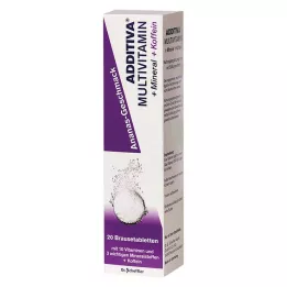 ADDITIVA Multivit.+Mineral+Coff.Ananas R Br.-Tabl., 20 kpl