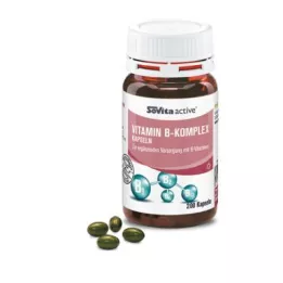 SOVITA ACTIVE B-vitamiinikompleksikapselit, 200 kapselia