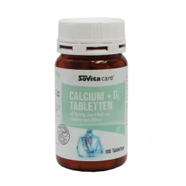 SOVITA CARE Kalsium+D3-tabletit, 100 kpl