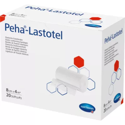 PEHA-LASTOTEL Kiinnitysside 8 cmx4 m, 20 kpl