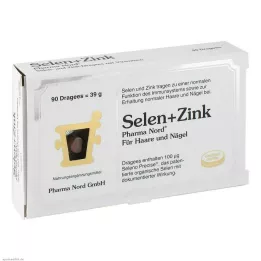 SELEN+ZINK Pharma Nord päällystetyt tabletit, 90 kpl