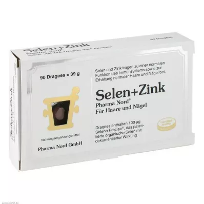 SELEN+ZINK Pharma Nord päällystetyt tabletit, 90 kpl