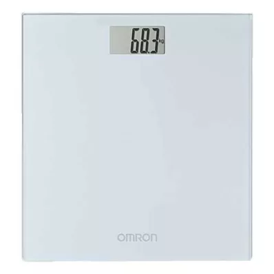 Omron HN-289 digitaalinen kylpyhuonevaaka hopeanharmaa, 1 kpl