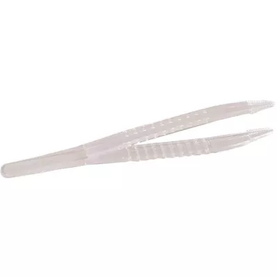 Kertakäyttöiset pinsetit steriiliä muovia 12,5 cm, 10 kpl