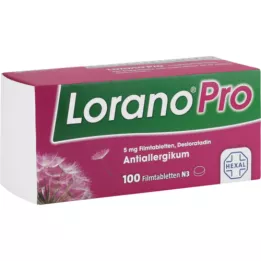 LORANOPRO 5 mg kalvopäällysteiset tabletit, 100 kpl