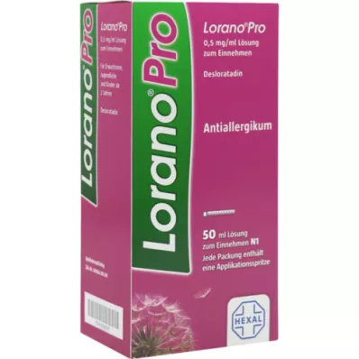 LORANOPRO 0,5 mg/ml oraaliliuos, 50 ml