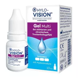 HYLO-VISION Gel multi -silmätipat, 10 ml
