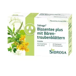 SIDROGA Virtsarakkotee plus karhunvatukan lehtiä, 20X2,0 g