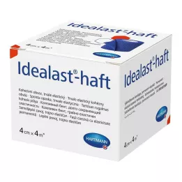 IDEALAST-värillinen liimasidos 4 cmx4 m sininen, 1 kpl