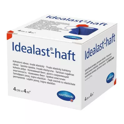 IDEALAST-värillinen liimasidos 4 cmx4 m sininen, 1 kpl