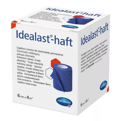 IDEALAST-värillinen liimasidos 6 cmx4 m sininen, 1 kpl